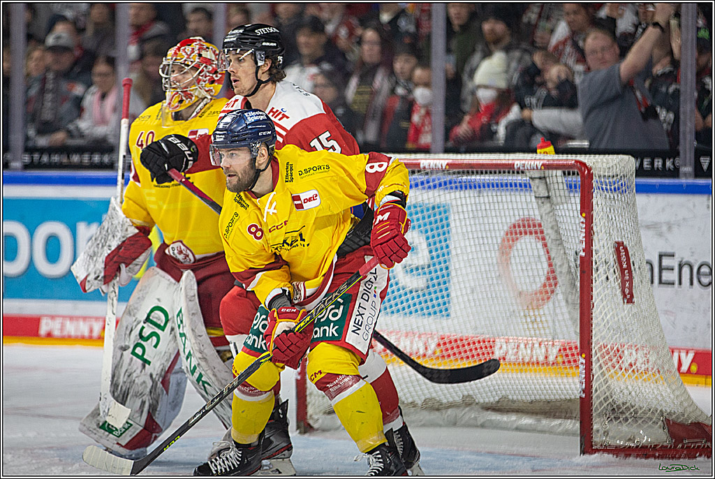 PENNY DEL; Koelner Haie- Duesseldorfer EG; Koeln, 16.12.2022